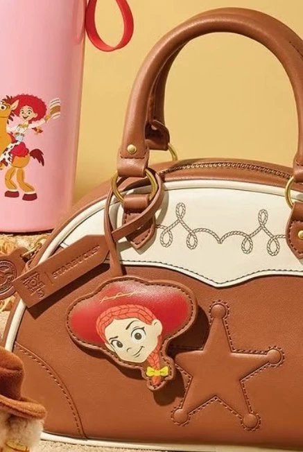 Brown bowling bag