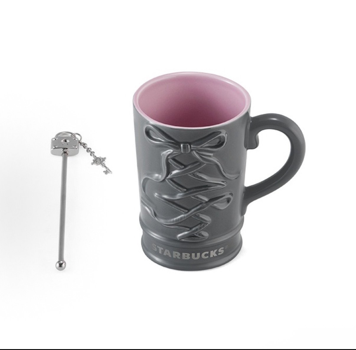 Punk Ballet Series Mug with Stirring Stick 450ml (Random Style)