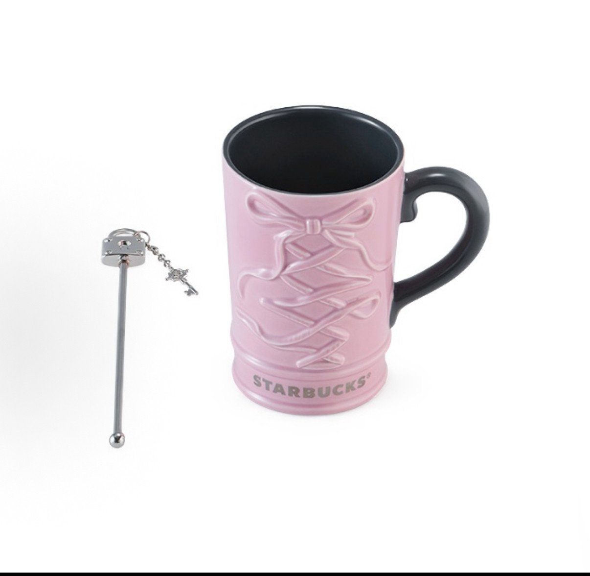 Punk Ballet Series Mug with Stirring Stick 450ml (Random Style)