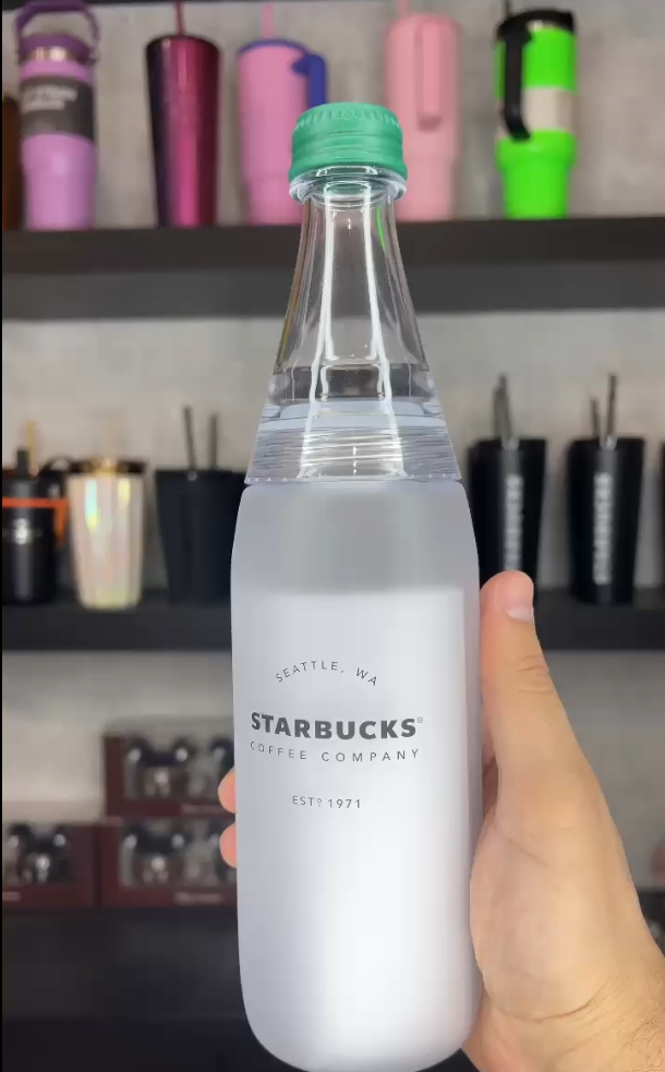 Cute water bottle from starbucks