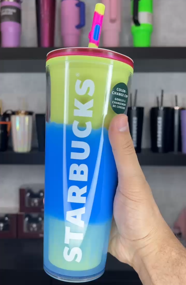 cute Variant color cold cup from starbucks