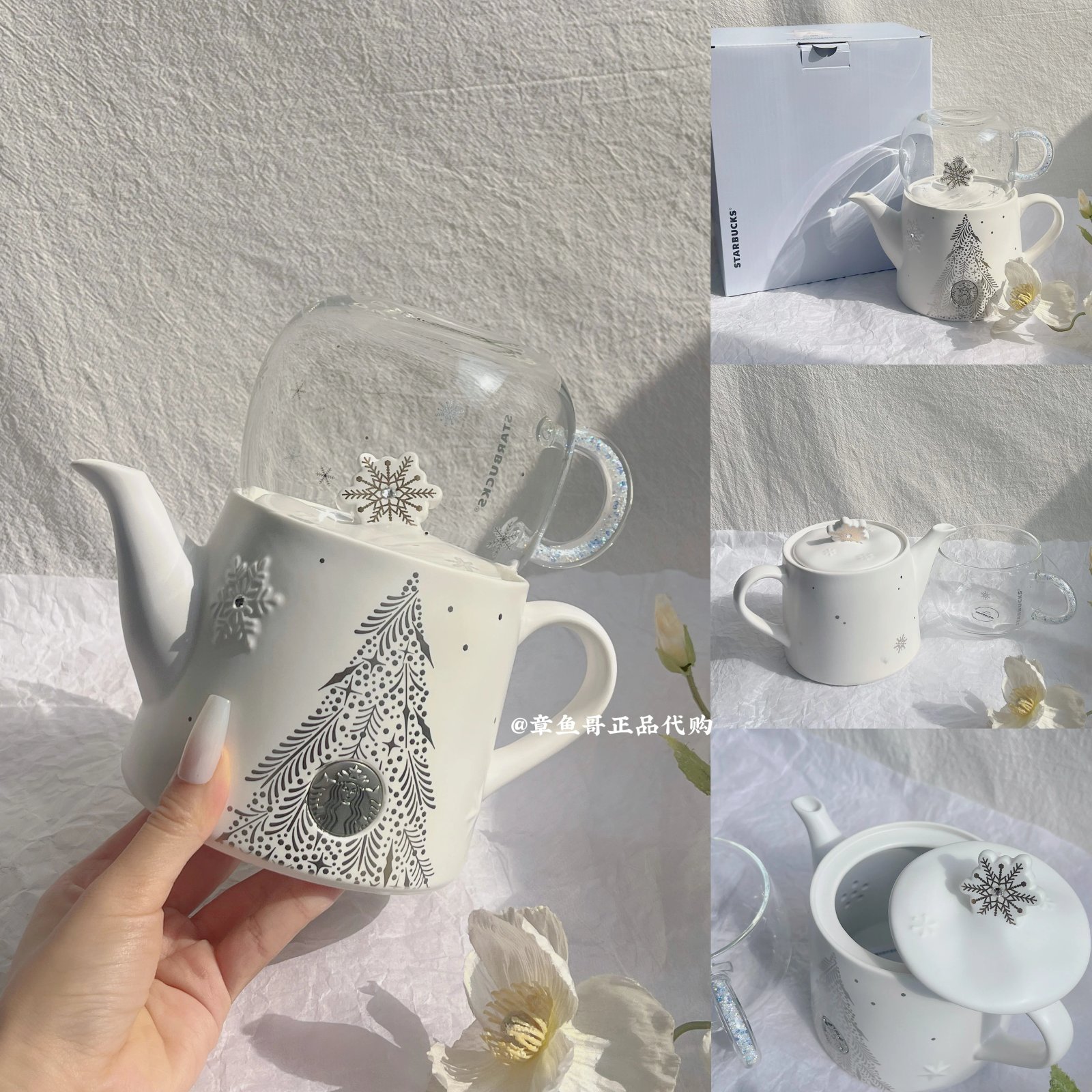 Snowy Wonderland Teapot Set