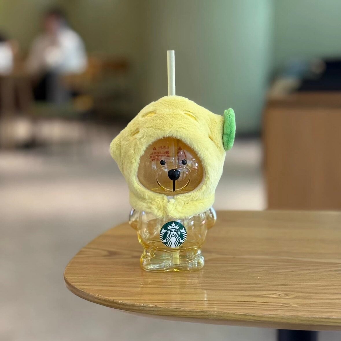 460ml Fruitful Adventure Glass Straw Cup
