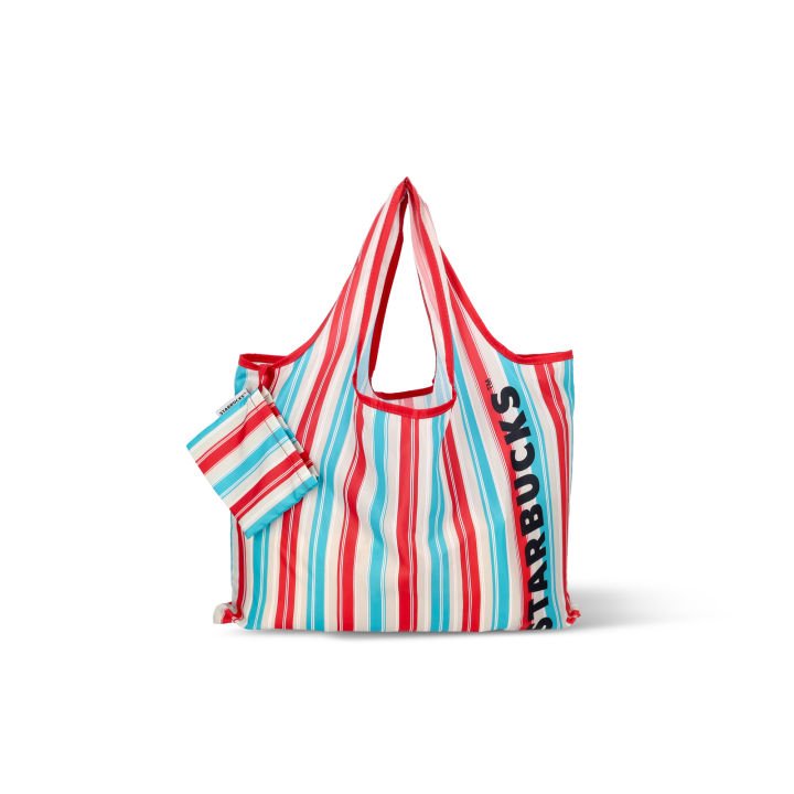 Retro Colorways Foldable Reusable Bag
