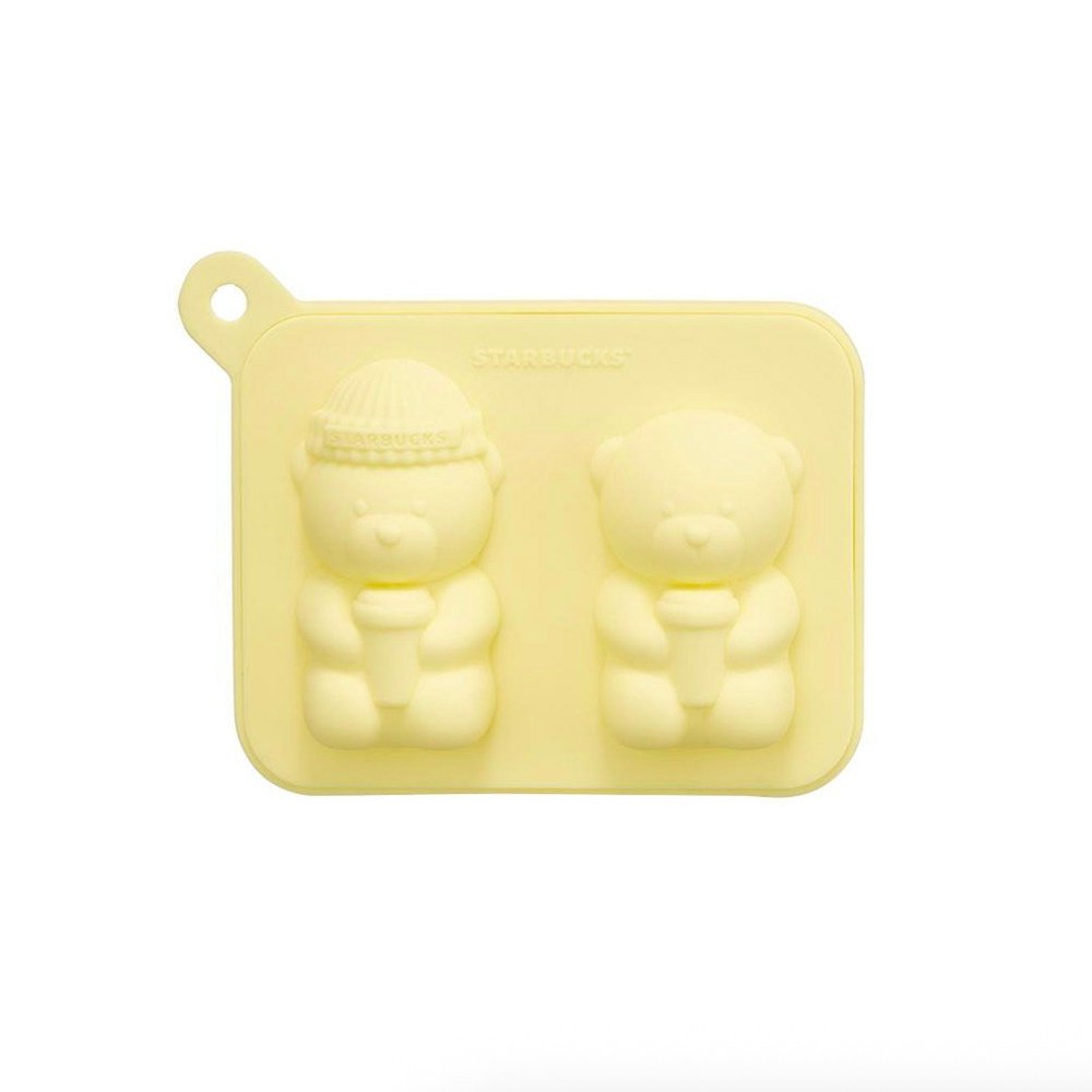 Bear-shaped ice mold