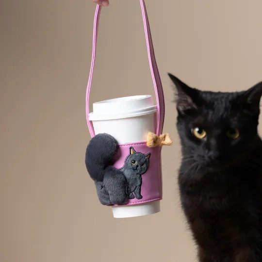 Starbucks Black Cat Cup Sleeve