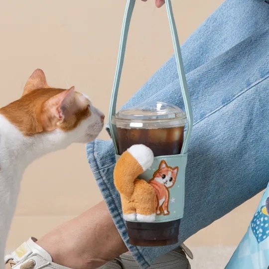 Starbucks Ginger Cat Cup Sleeve