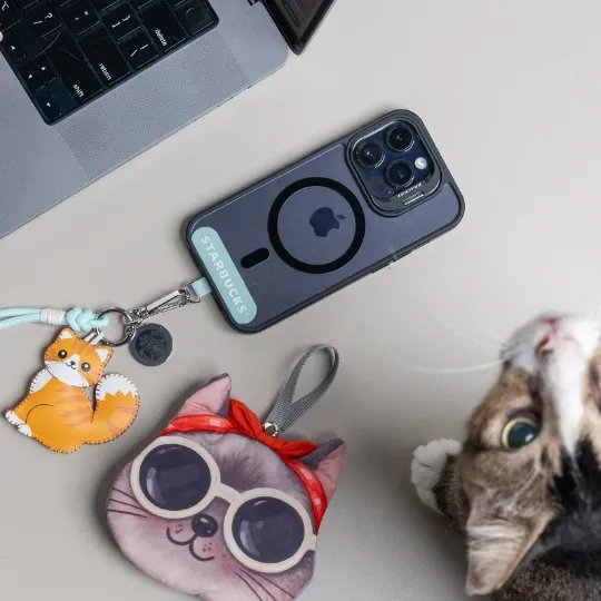 Starbucks Ginger Mischief Charm + Phone Strap
