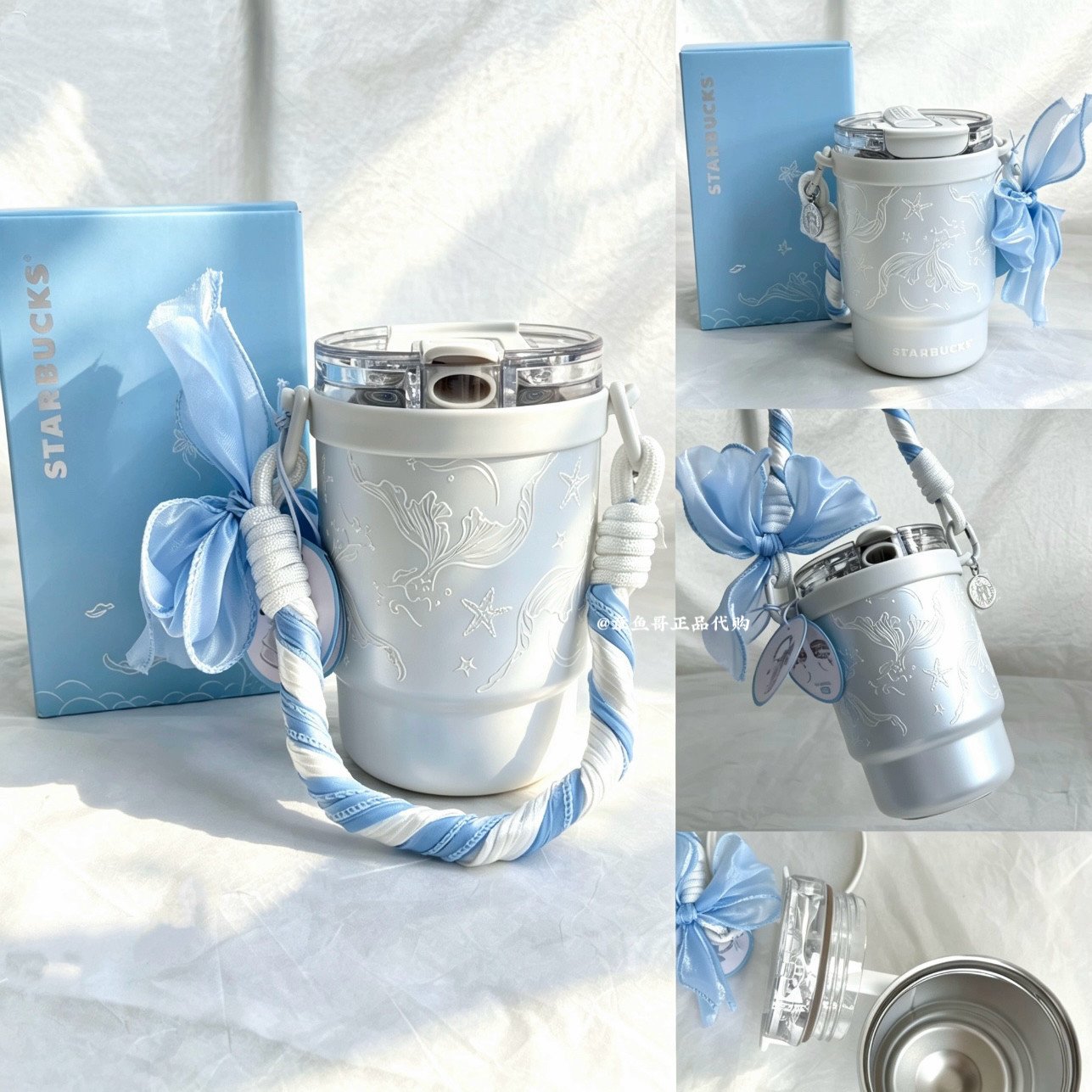 435ml double-spouted stainless steel travel mug