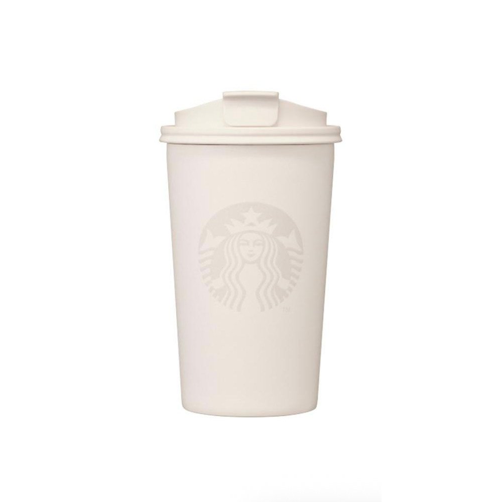 White travel mug 355ml