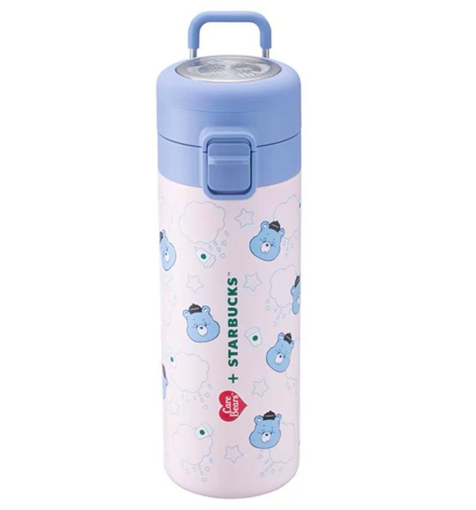 CareBears Collaboration Style Bear Stainless Steel Flip-Top Cup 503ml