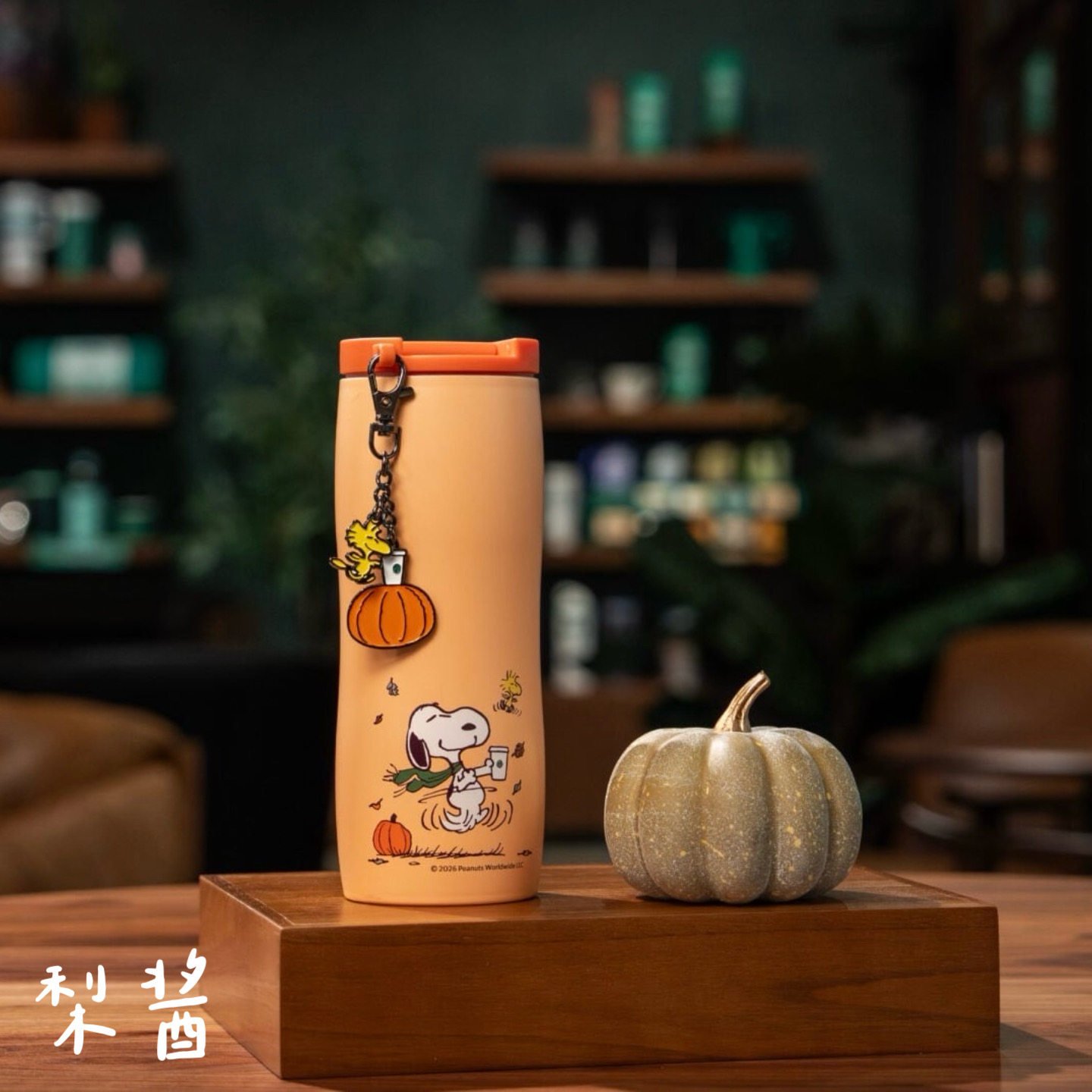 Peanuts Snoopy Charm Stainless Steel Mug 473ml