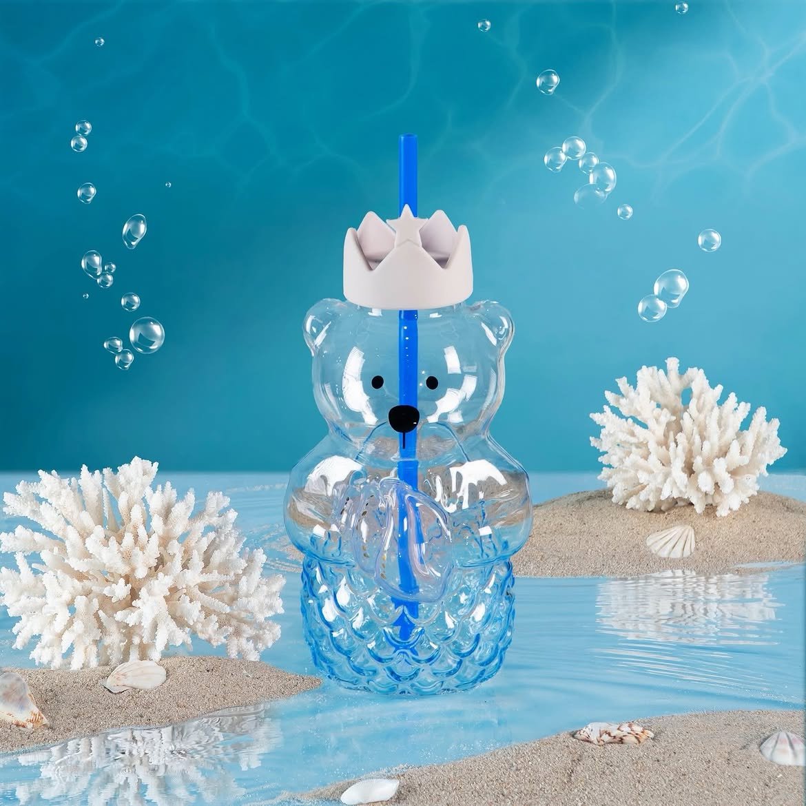 Starbucks Siren the Muse collection 2026 - Starbucks Siren the Muse Bearista Glass Cold Cup 20oz