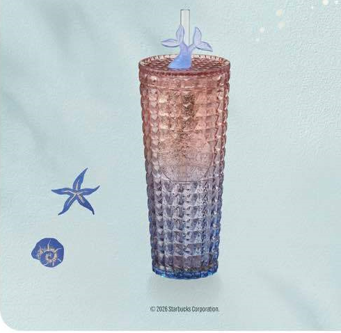 Starbucks Siren the Muse Ombre Cold Cup 24oz