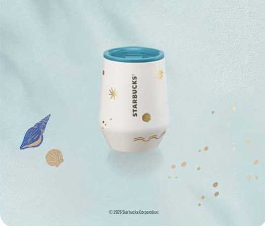 Siren muse waves tumbler 10 oz